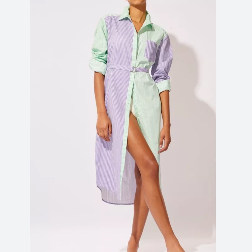 The Oxford Tunic Maxi Dress by Solid & Striped sz XL